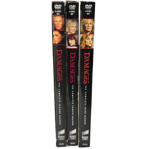 Damages TV Series DVD Seasons 2, 3, 4, Pre-owned - Picture 5 of 11